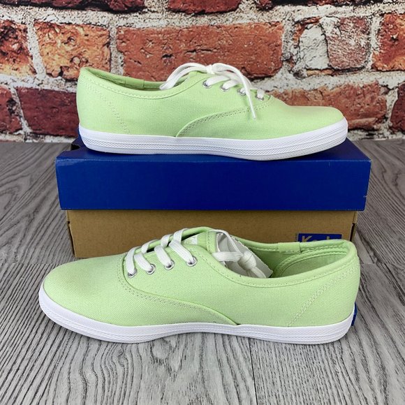 Keds Women's Champion Seasonal Sneaker, Patina Green, 5.5 - Picture 1 of 5